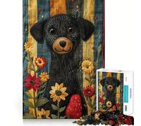 Puzzle Toutou Veut Un Animal de Compagnie de 1000 pièces pour Adultes Un défi cérébral Stimulant, Un Jeu de Loisirs et Un Cadeau Exceptionnel (38x52cm)