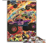 Puzzle Tracteur dans la mer de Fleurs 2000 pièces pour Adolescents, Jeux éducatifs, décoration d'intérieur, à Offrir en Cadeau à Toute la Famille (70x100cm)
