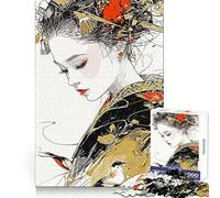 Puzzle Traditionnel Japonais pour Adultes, 1000 pièces, Stimulant l'esprit, Plaisir Facile, Assemblage précis, pour Noël (50x75cm)