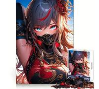 Puzzle Traditionnel Ninja de 1000 pièces pour Adolescents développez Votre mémoire, apaisez Votre Esprit et offrez-Vous Un Cadeau Original aux Bords Nets (50x75cm)