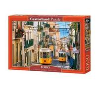 Castorland C-104260-2 Hobby Puzzle Trams panoramiques de Lisbonne, Portugal 1000 pièces Multicolore