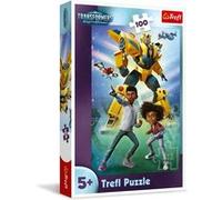 Trefl Puzzle Transformers EarthSpark Team – 100 éléments colorés – Dès 5 ans
