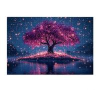 Puzzle Tree of Life 1000 Pieces Adultes, Puzzle 1000 Pieces Rêve, Puzzles Bois de Qualité Supérieure avec Une Boîte d'emballage Exquise, Jeu de Concentration Adultes, Cadeau Femme, Cadeau Homme R-65