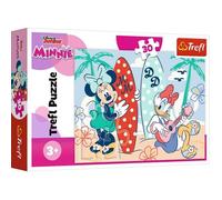 Trefl Puzzle Disney Minnie – Minnie colorée, 30 pièces, pour enfants dès 3 ans