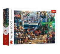 Trefl Train Station 6000 Units Puzzle Multicolore
