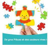 Puzzle Trefl - 80021 - Baby Puzzles en Cadres, pour Les Enfants a partir de 2 Ans Puzzels, , Heureuse Peppa Pig