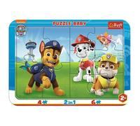 Puzzle Trefl - 80022 - Baby Puzzles en Cadres, pour Les Enfants a partir de 2 Ans Puzzels, , Pat Patrouille Joyeuse
