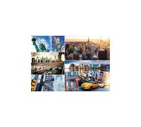 Puzzle Trefl - Collage - New York, 4000 Pièces