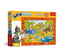 Trefl d’Observation Spy Guy : Safari-24 Pièces-Trouvez Tous Les Objets du Cadre, Puzzle Coloré Plein de Détails, Développement de Perspicacité pour Les Enfants à partir de 3 Ans, 15591, Multicolor