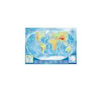 Puzzle Trefl - Grande Carte Physique Du Monde, 4000 Pièces