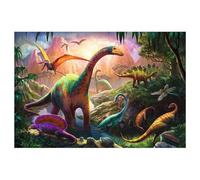 Puzzle 100 Pièces : Le Monde de Dinosaures, Trefl G