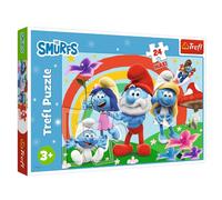 Puzzle Trefl Les Schtroumpfs 24 Maxi Pièces 14374 (60x40cm)