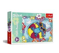 Puzzle - TREFL - LILO STITCH EN VACANCES - 30 pièces - Multicolore