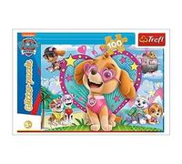Trefl - Puzzle Glitter Minnie et Sparkles - Disney Minnie - 100 pièces, à partir de 5 ans