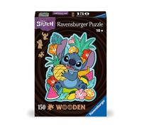 Puzzle Trefl - Wood Craft Disney - Stitch - 150 Pièces en Bois
