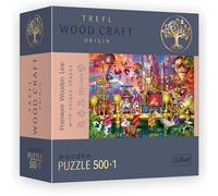 Puzzle Trefl Wood Craft - Magic World - 500 Pièces en Bois