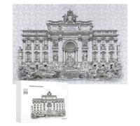 Puzzle Trevi Fountain Rome Italy Version 2 pour Adultes, Format 300 PCS