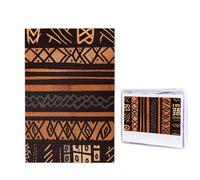Puzzle tribal africain en tissu de boue pour adultes de 1 000 pièces, puzzle en bois à partir de photos, puzzles stimulants parfaits pour les soirées de jeu, décoration de la maison, cadeau pour les