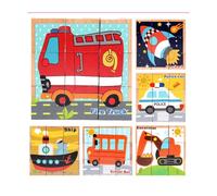Puzzle Tridimensionnel À Six Faces Pour Améliorer Les Compétences Sociales, Adapté Aux Enfants De Plus De 36 Mois, Exercice De Réflexion Logique