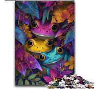 Puzzle Trois Grenouilles 2000 pièces pour Adultes, à partir de 14 Ans, idéal pour Une Famille nombreuse (70x100cm).