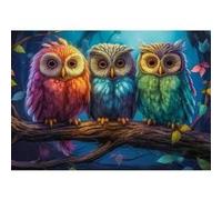 Puzzle trois petits hiboux castorland 1000 pieces - GENERIQUE G