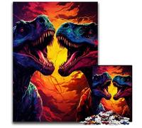 Puzzle Tyrannosaurus Rex à la Recherche d'une Proie 1000 pièces idéal pour Les Anniversaires Noël et Halloween 1000 pièces (75x50cm)