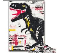 Puzzle Tyrannosaurus Rex Graffiti 2000 pièces pour Adultes et Adolescents, Jouet éducatif, Jeux familiaux Amusants, décoration d'intérieur Unique (70x100cm)