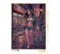 Puzzle · Überlebenskünstlerin Moira: Der tägliche Kampf ums Überleben | Leben und Überleben in einer seelenlosen Metropole · 1000 pièces · Format assemblé 64 × 48 cm · CALVENDO Puzzle