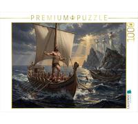 Puzzle · Ulysse résiste aux sirènes | Les pérégrinations d'Ulysse · 1000 pièces · Format assemblé 64 × 48 cm · CALVENDO Puzzle