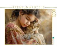 Puzzle · Un Amour d'enfant pour Les Animaux | Mon chaton est très câlin · 1000 pièces · Format assemblé 64 × 48 cm · CALVENDO Puzzle