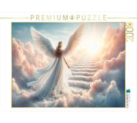 Puzzle · Un Ange sur l'escalier du Ciel | Dans le monde des anges · 2000 pièces · Format assemblé 90 × 67 cm · CALVENDO Puzzle