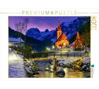 Puzzle · Un Coin de Peintre dans l'ambiance de Noël à Ramsau | 2000 pièces · Format assemblé 90 × 67 cm · CALVENDO Puzzle
