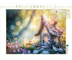 Puzzle · Un Coup d'œil sur Les maisonnettes cachées des Nains | 1000 pièces · Format assemblé 64 × 48 cm · CALVENDO Puzzle
