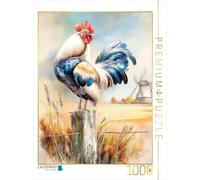 Puzzle · Un Fier Coq ne Doit Pas manquer | 1000 pièces · Format assemblé 64 × 48 cm · CALVENDO Puzzle
