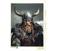Puzzle · Un Fier Roi Viking | Une illustration tirée du calendrier « Les fils de la tempête… · 1000 pièces · Format assemblé 64 × 48 cm · CALVENDO Puzzle
