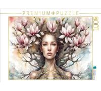 Puzzle · Un Motif du Calendrier Arbre Princesses | Princesse Magnolia · 1000 pièces · Format assemblé 64 × 48 cm · CALVENDO Puzzle