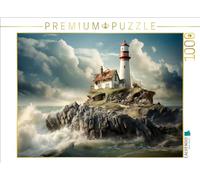 Puzzle · Un Motif du Calendrier Habitations inquiétantes | La maison du phare · 1000 pièces · Format assemblé 64 × 48 cm · CALVENDO Puzzle