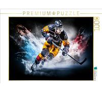 Puzzle · Un Motif du Calendrier Hockey sur Glace et pensées positives | 1000 pièces · Format assemblé 64 × 48 cm · CALVENDO Puzzle