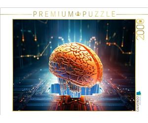 Puzzle · Un Motif du Calendrier IA - Comment l'intelligence Artificielle se | voit elle-même · 2000 pièces · Format assemblé 90 × 67 cm · CALVENDO Puzzle