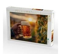 Puzzle · Un Motif du Calendrier La bière dans Le Sang | mesure après mesure à travers l'année masculine · L'or du houbl… · 1000 pièces · Format assemblé 64 × 48 cm · CALVENDO Puzzle