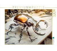CALVENDO Puzzle Un Motif du Calendrier Le Monde Fantastique des Insectes Steampunk | 1000 pièces 64 x 48 cm Puzzle Photo pour des Heures heureuses