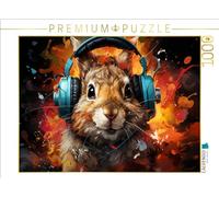Puzzle · Un Motif du Calendrier Musique Safari | 1000 pièces · Format assemblé 64 × 48 cm · CALVENDO Puzzle