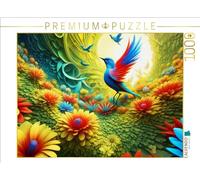 Puzzle · Un Motif du Calendrier Quatre Saisons fractales | Sommer · 1000 pièces · Format assemblé 64 × 48 cm · CALVENDO Puzzle