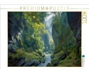 Puzzle · Un Motif du Calendrier Rêveries en Vert | 1000 pièces · Format assemblé 64 × 48 cm · CALVENDO Puzzle
