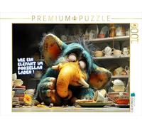 Puzzle · Un Motif du Calendrier Tierisch Gute Redensarten (Expressions | animales · 1000 pièces · Format assemblé 64 × 48 cm · CALVENDO Puzzle