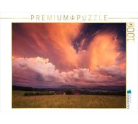 Puzzle · Un Orage Qui s'éloigne au Coucher du Soleil | 1000 pièces · Format assemblé 64 × 48 cm · CALVENDO Puzzle