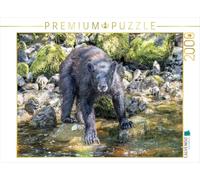 Puzzle · Un Ours Noir au Bord de l'eau | 2000 pièces · Format assemblé 90 × 67 cm · CALVENDO Puzzle
