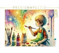 Puzzle · Une année avec Ton Enfant intérieur - Toile HD & Puzzle | Créativité · Un motif du calendrier Une année avec ton enfant… · 1000 pièces · Format assemblé 64 × 48 cm · CALVENDO Puzzle