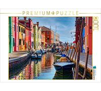 Puzzle · Une Illustration tirée du Calendrier « Bunt Bunter Burano | 1000 pièces · Format assemblé 64 × 48 cm · CALVENDO Puzzle