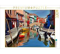 Puzzle · Une Illustration tirée du Calendrier « Bunt Bunter Burano | 1000 pièces · Format assemblé 64 × 48 cm · CALVENDO Puzzle